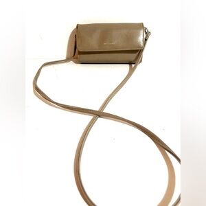 Matt & Nat BrownPVC  leather Crossbody Bag